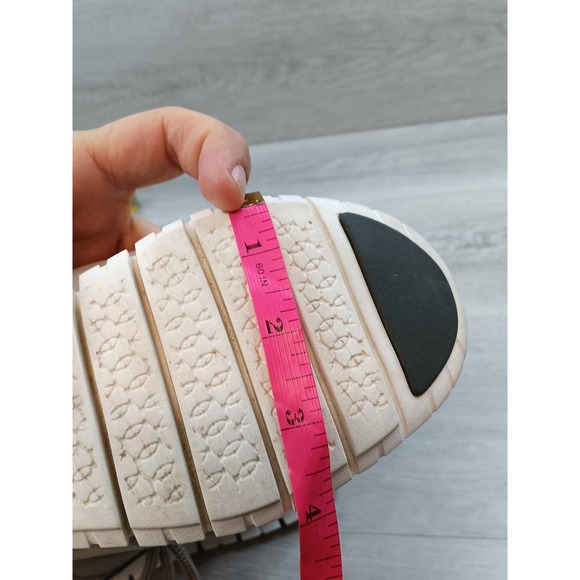 Cole Haan Zerogrand Waterproof Hiking Boots Tan Plaid Collar Women Size 7.5B - Picture 12 of 12